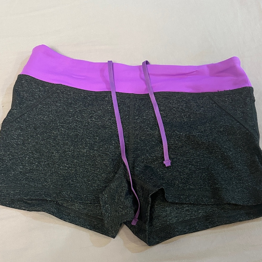 Brand new Purple and Black Shorts
